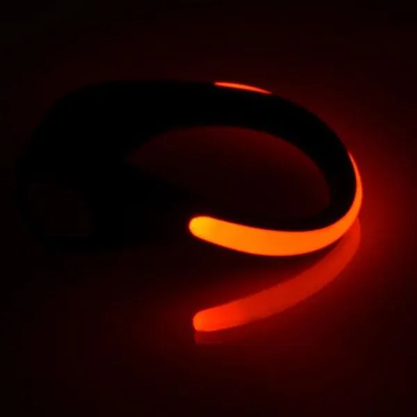 LED Luminous Shoe Clip Night Light Safety Warning Cycling Running Sport
