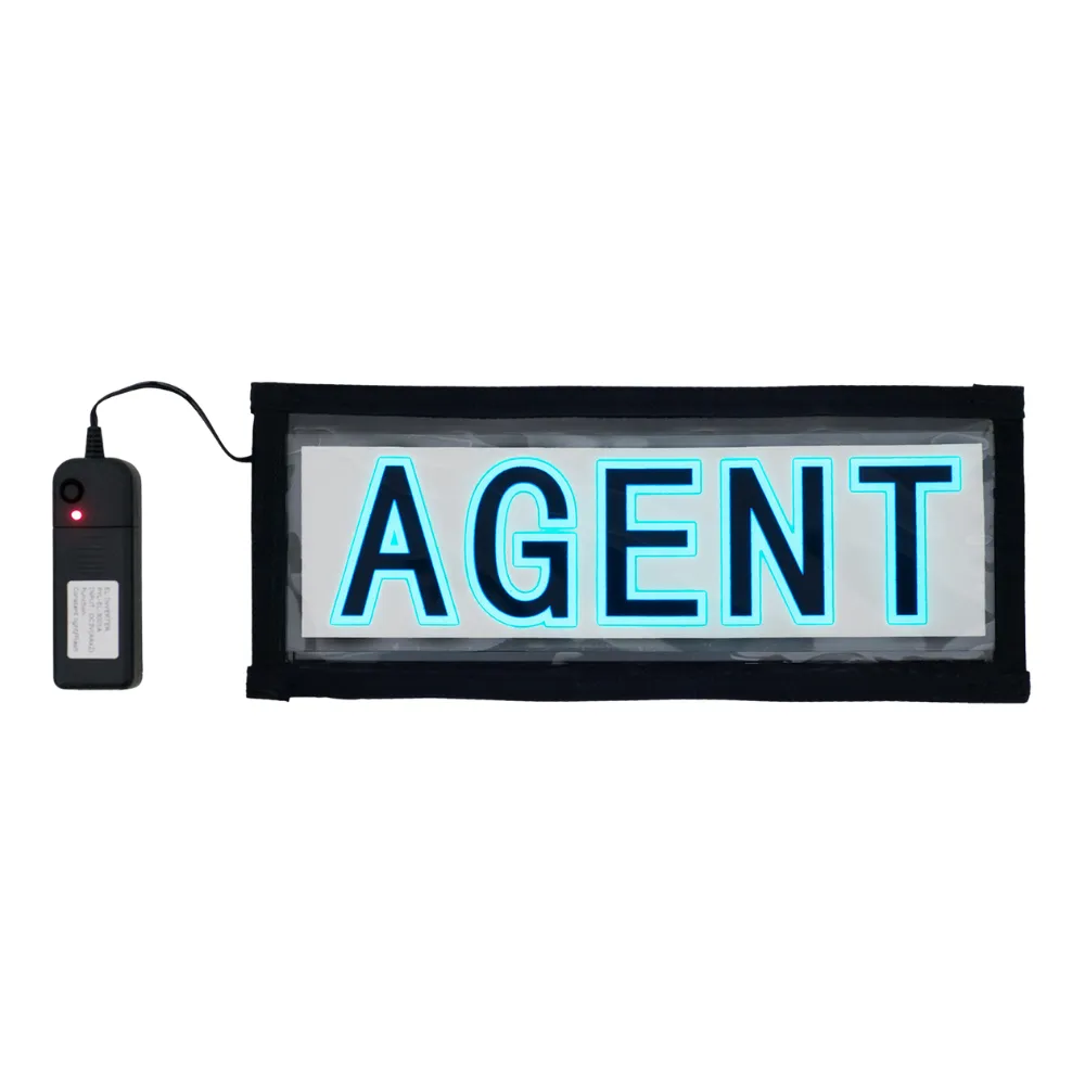 LIGHT UP SIGNS - HORSE, SHERIFF, AGENT