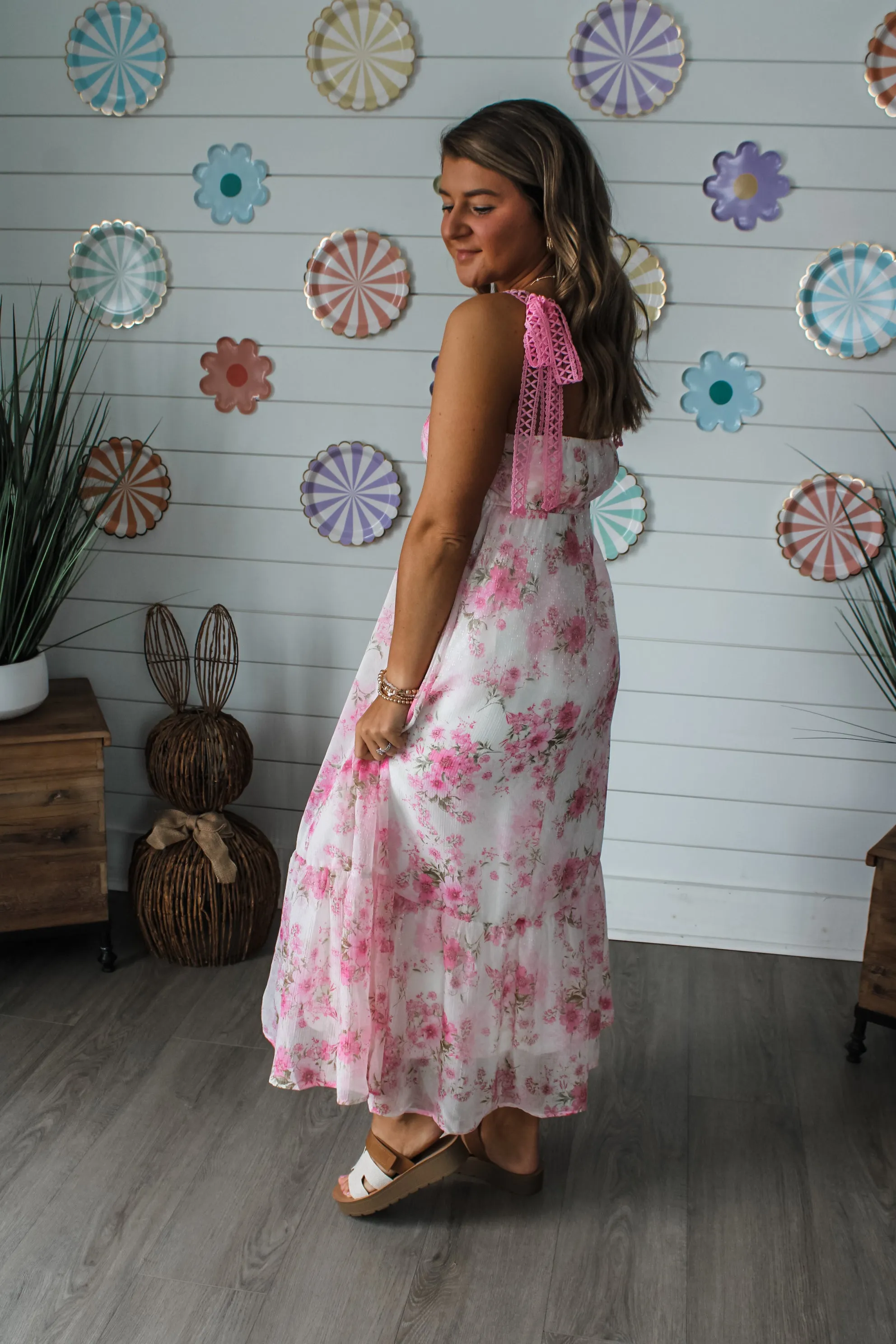 Lilies & Lace Maxi • Pink Floral