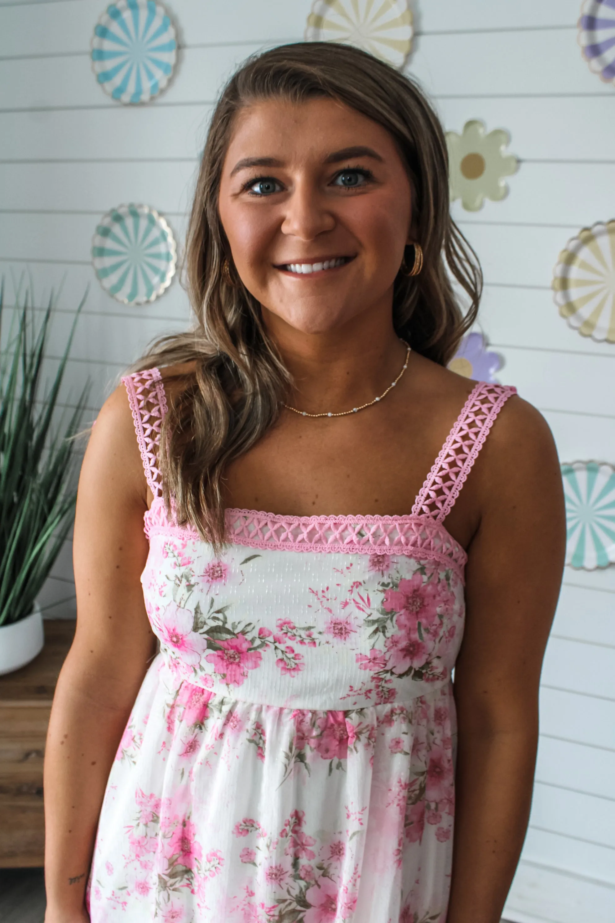 Lilies & Lace Maxi • Pink Floral