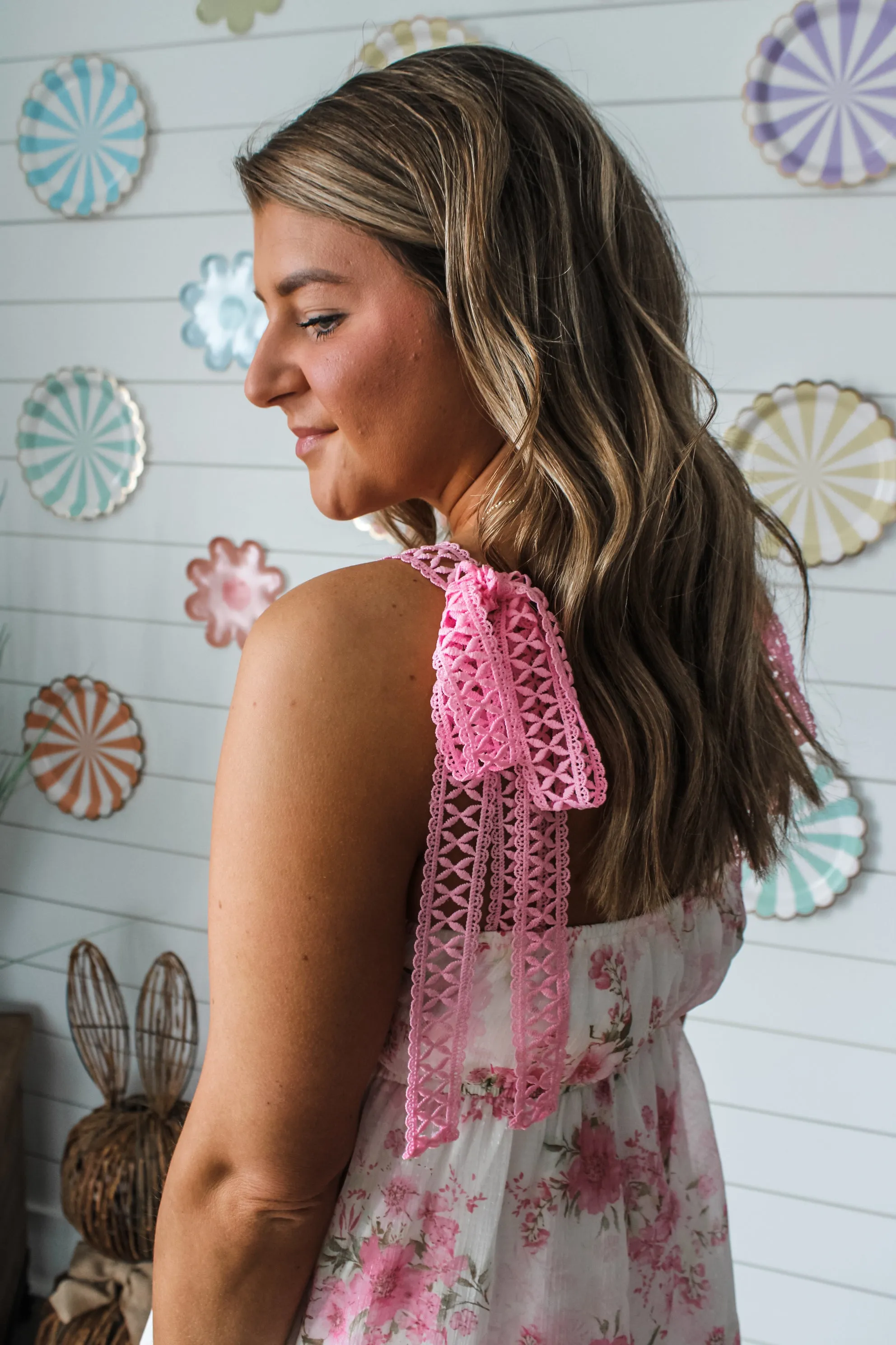 Lilies & Lace Maxi • Pink Floral