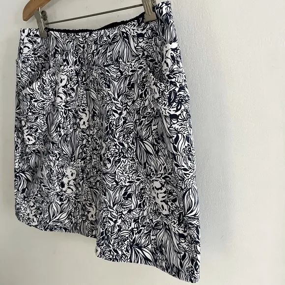 Lilly Pulitzer High Tide Navy Koala G'day Mate Golf Luxletic Monica Skort 8