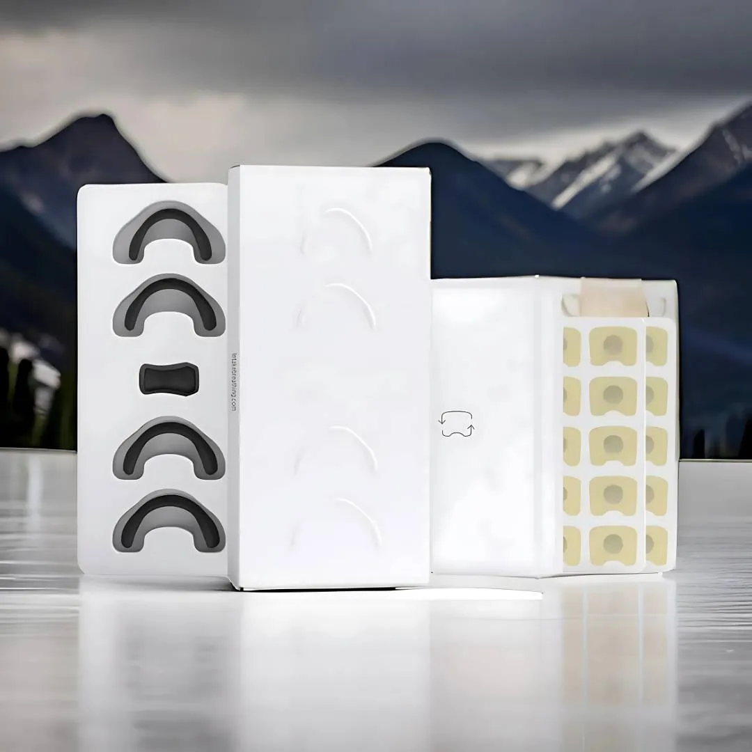 Magnetic Nasal Strips for Snoring Relief | Non-Invasive Breathing Aid for Better Sleep Quality