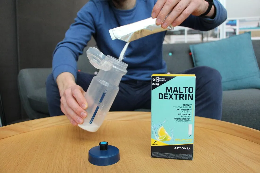 MALTODEXTRINE BOISSON EN POUDRE DOSETTE CITRON - 6X34G