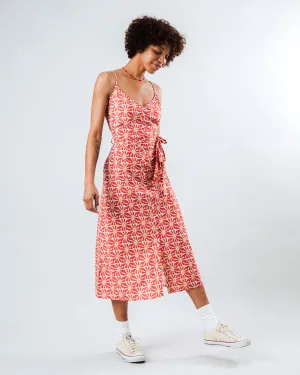 Marisol Strap Dress Red