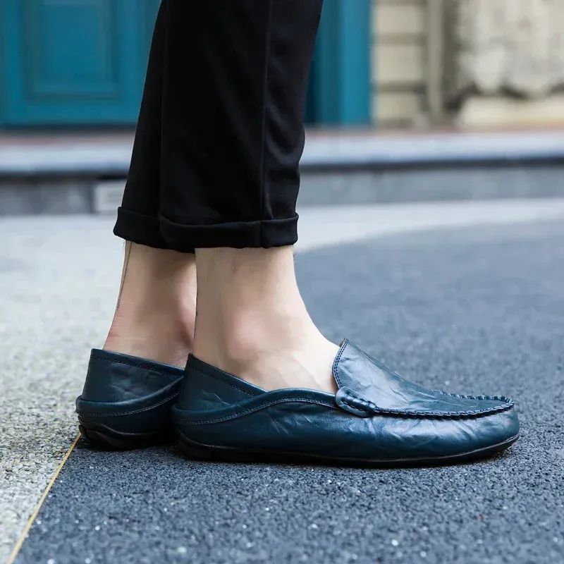 Marlon Leather Moccasins