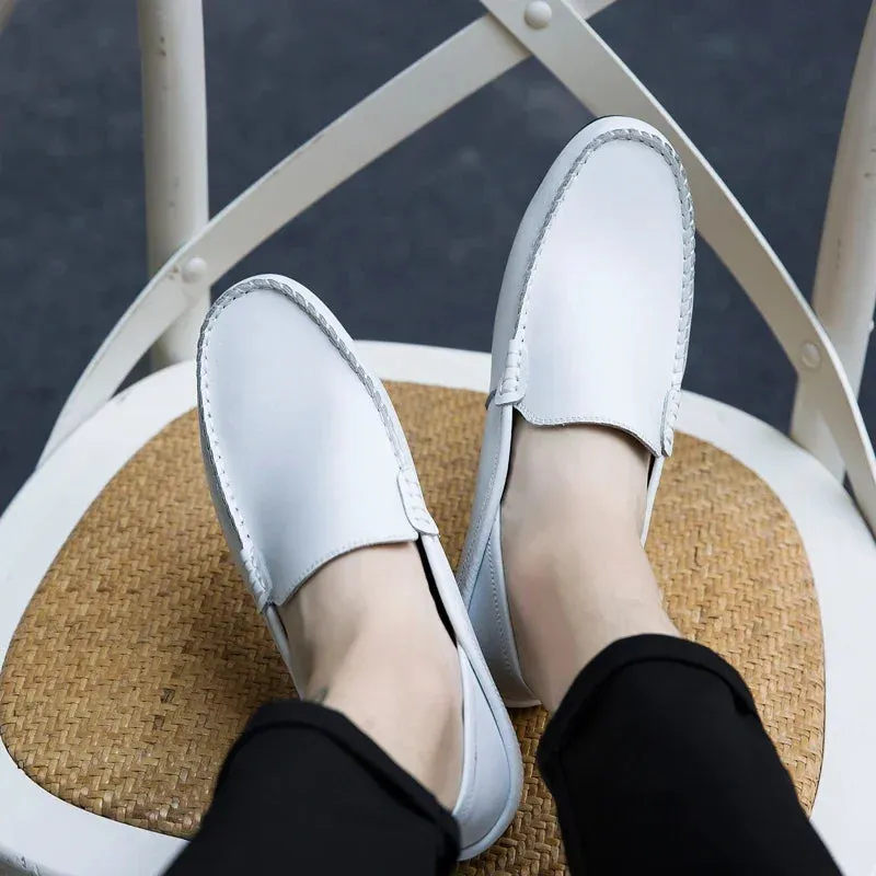 Marlon Leather Moccasins