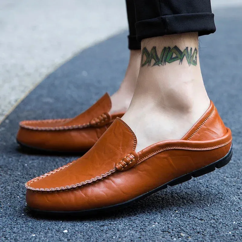 Marlon Leather Moccasins
