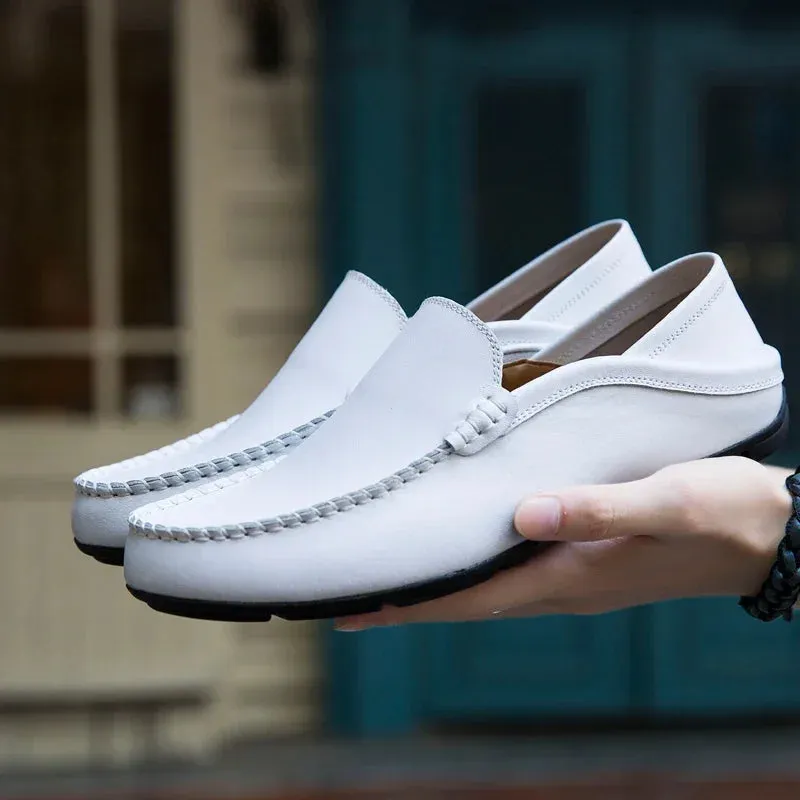 Marlon Leather Moccasins