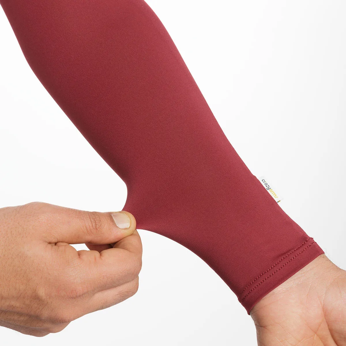Maroon Arm Sleeves – Adult