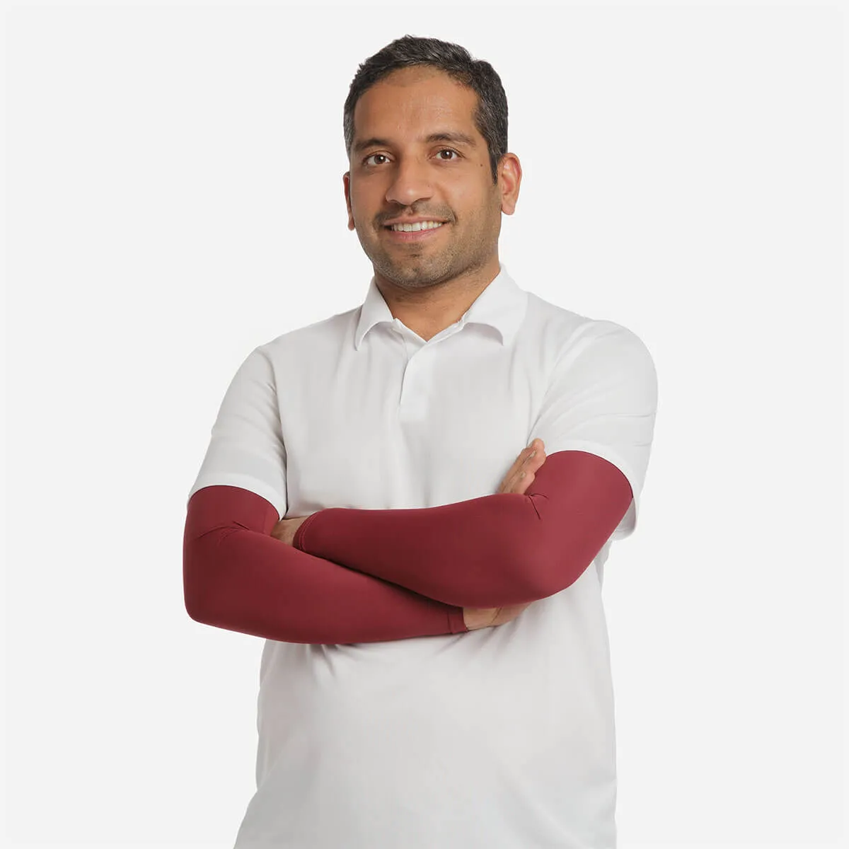 Maroon Arm Sleeves – Adult
