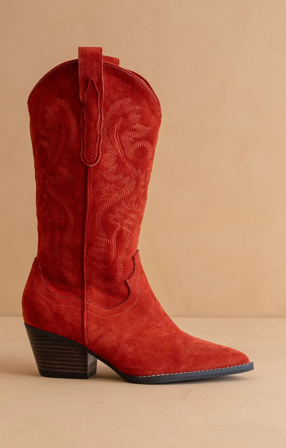 McCall Cowgirl Boots - Red