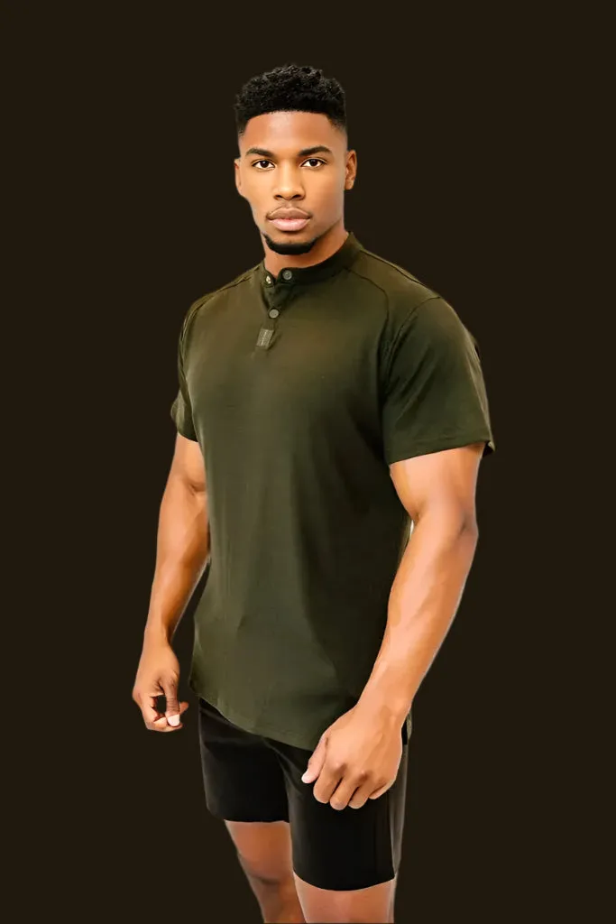 Men’s Ace Short Sleeve Golf Shirt - Seaweed Green