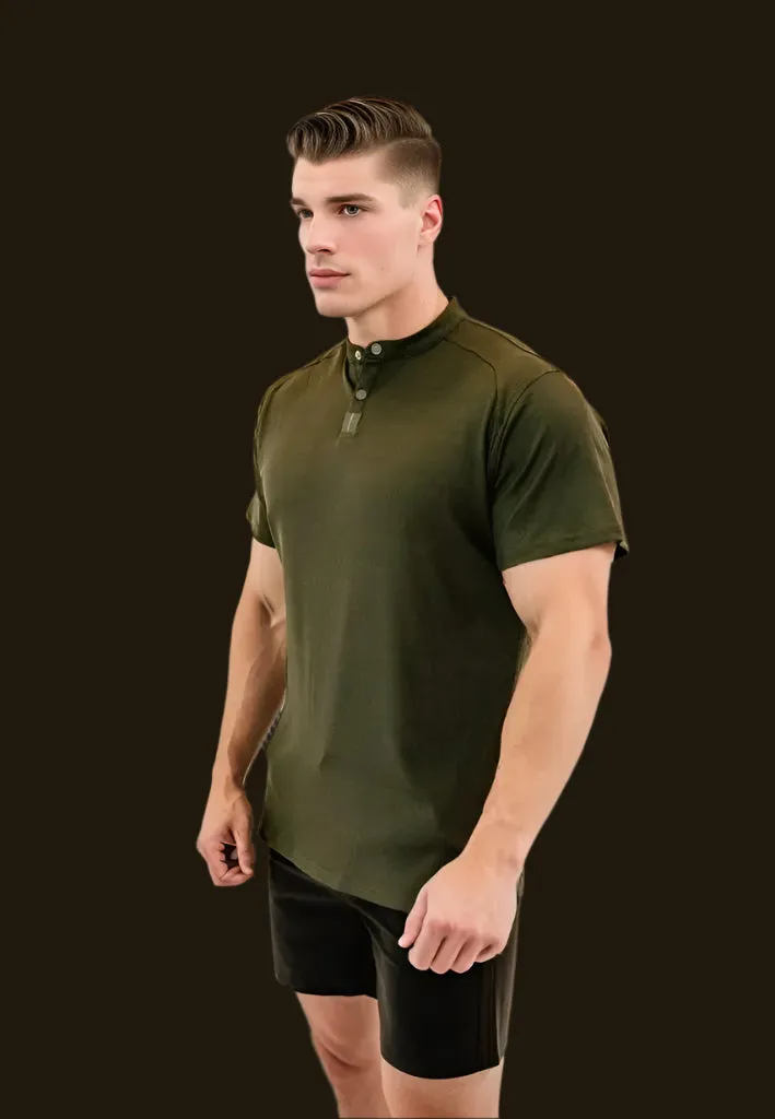 Men’s Ace Short Sleeve Golf Shirt - Seaweed Green
