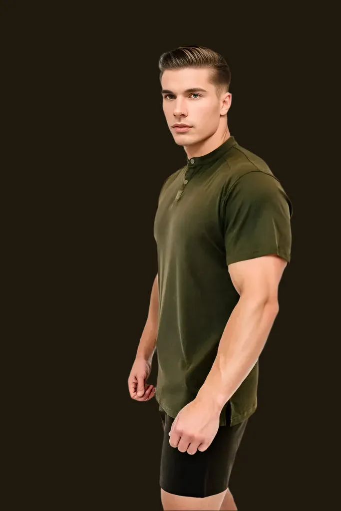 Men’s Ace Short Sleeve Golf Shirt - Seaweed Green