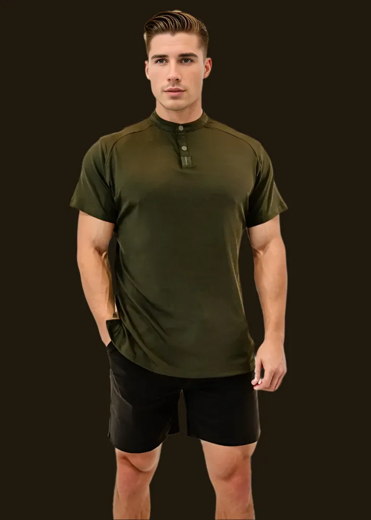 Men’s Ace Short Sleeve Golf Shirt - Seaweed Green