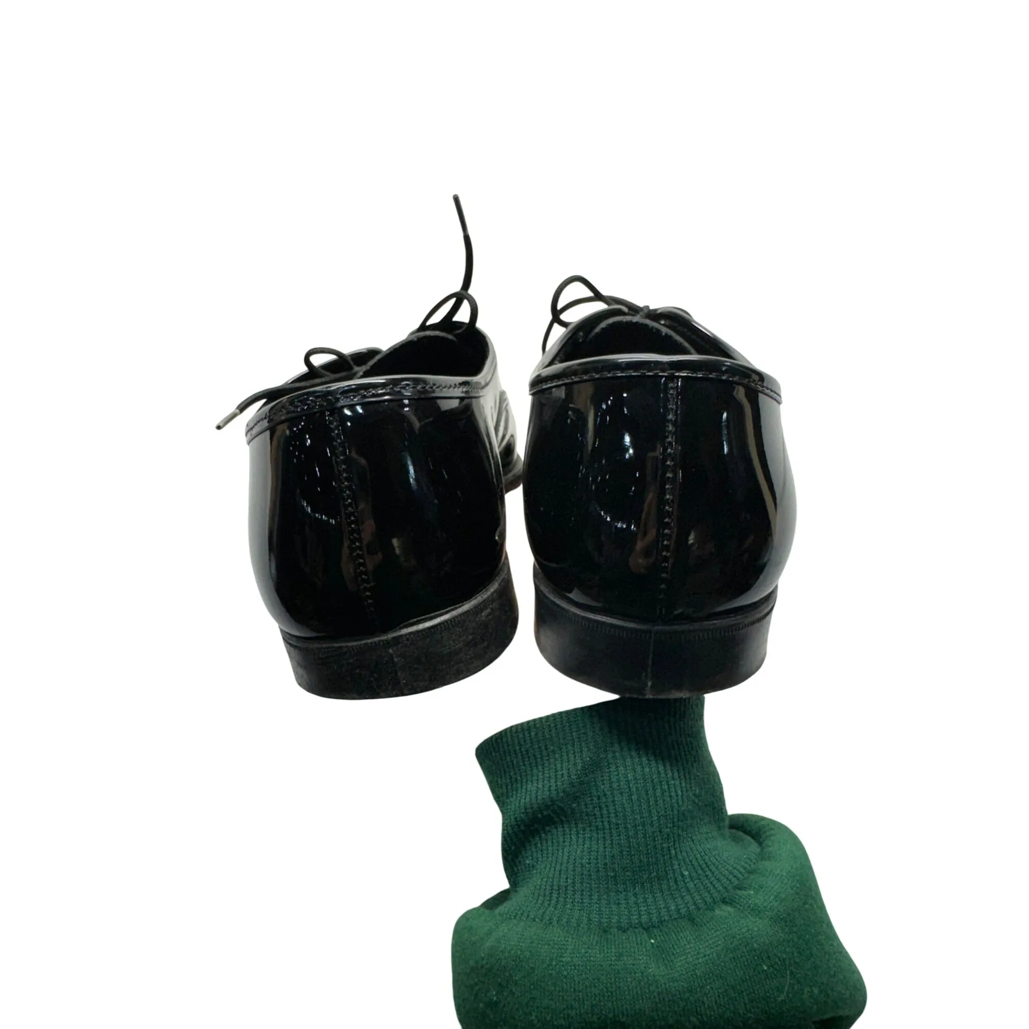 Mens Black Patent Leather Dress Shoes #5987
