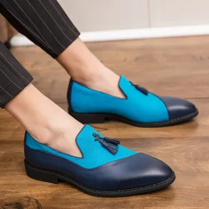 Mens Blue Boat Shoes