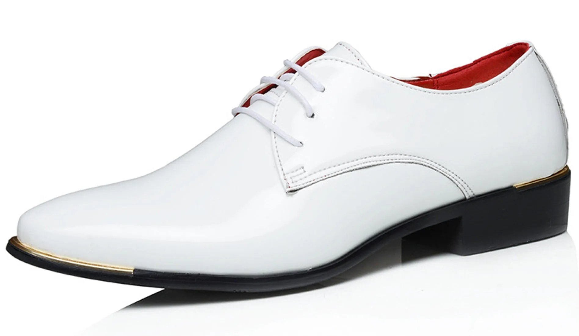 Men's Classic Shiny Plain Derby