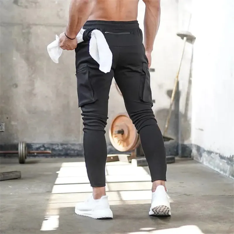 Men's Multi-Pocket Athletic Pants