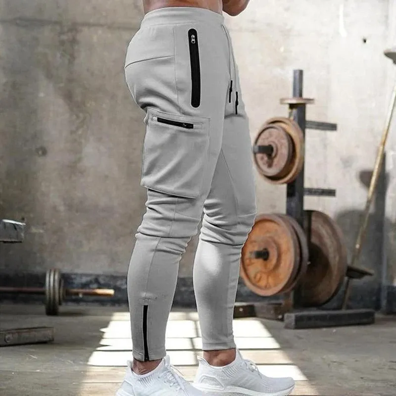 Men's Multi-Pocket Athletic Pants