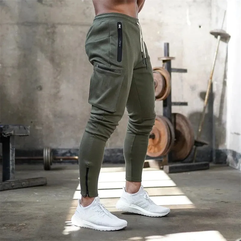 Men's Multi-Pocket Athletic Pants