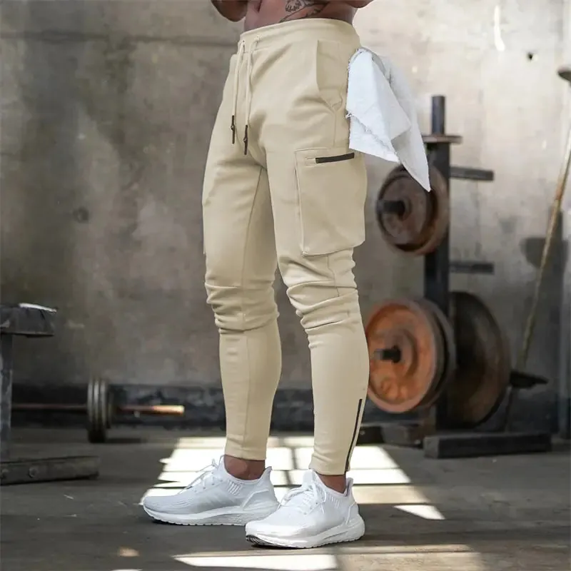 Men's Multi-Pocket Athletic Pants