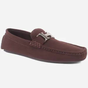 Mens "DOERIN" Suede Slip-on Casual Moccasins Shoes
