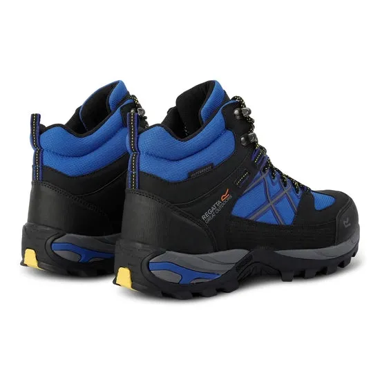 Men's Samaris III Walking Boots Oxford Blue Black Yellow