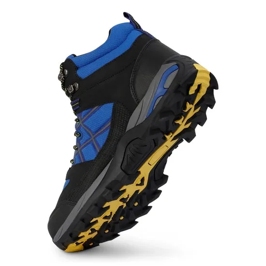 Men's Samaris III Walking Boots Oxford Blue Black Yellow