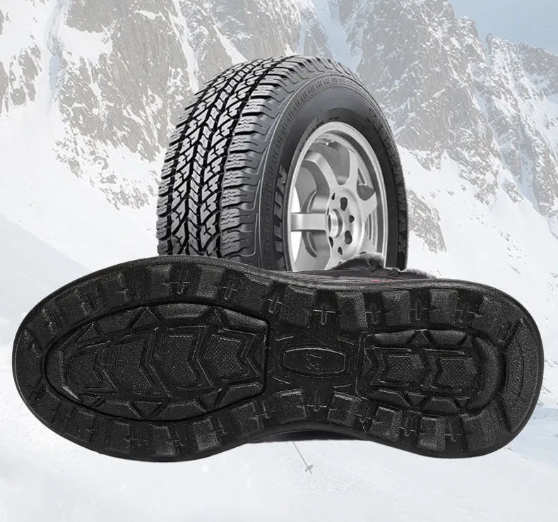 Men's Slip-On Waterproof Boots for Outdoor Adventures