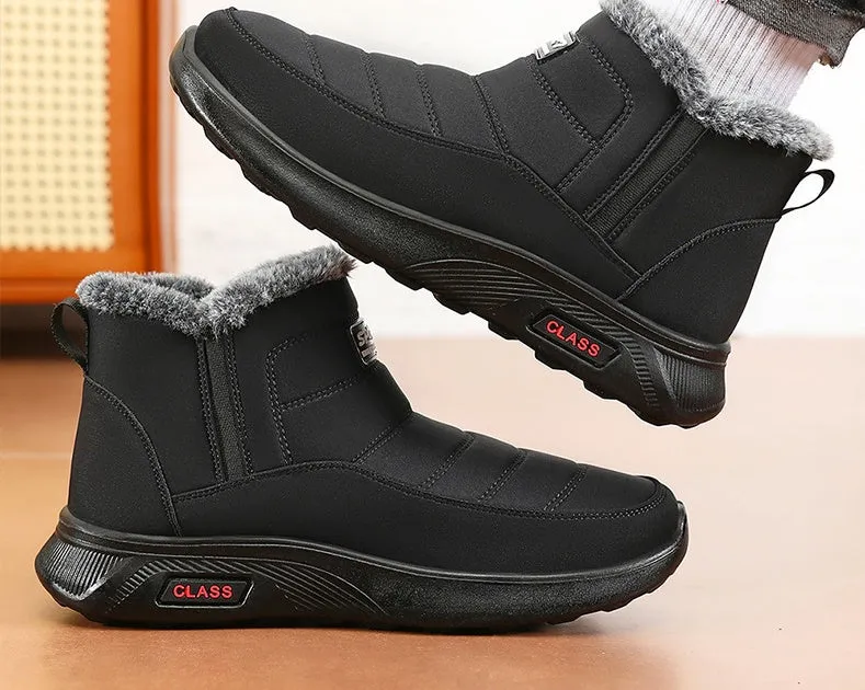 Men's Slip-On Waterproof Boots for Outdoor Adventures