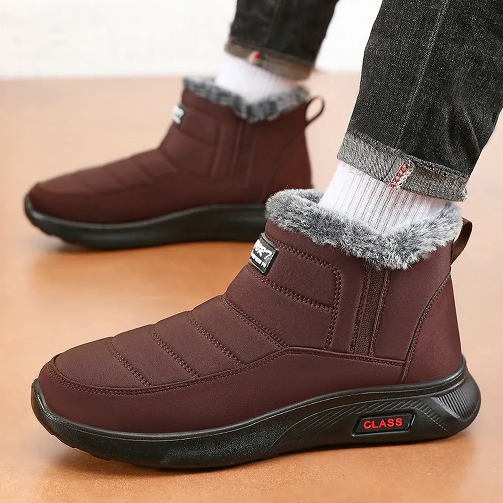 Men's Slip-On Waterproof Boots for Outdoor Adventures