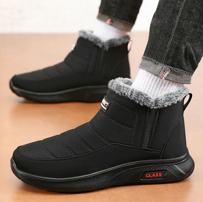 Men's Slip-On Waterproof Boots for Outdoor Adventures