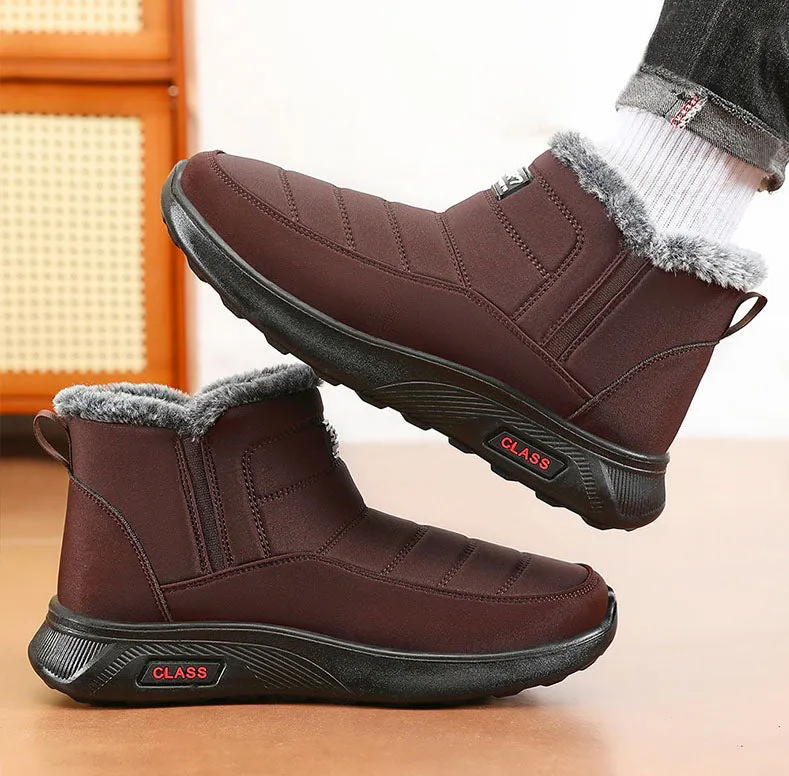 Men's Slip-On Waterproof Boots for Outdoor Adventures