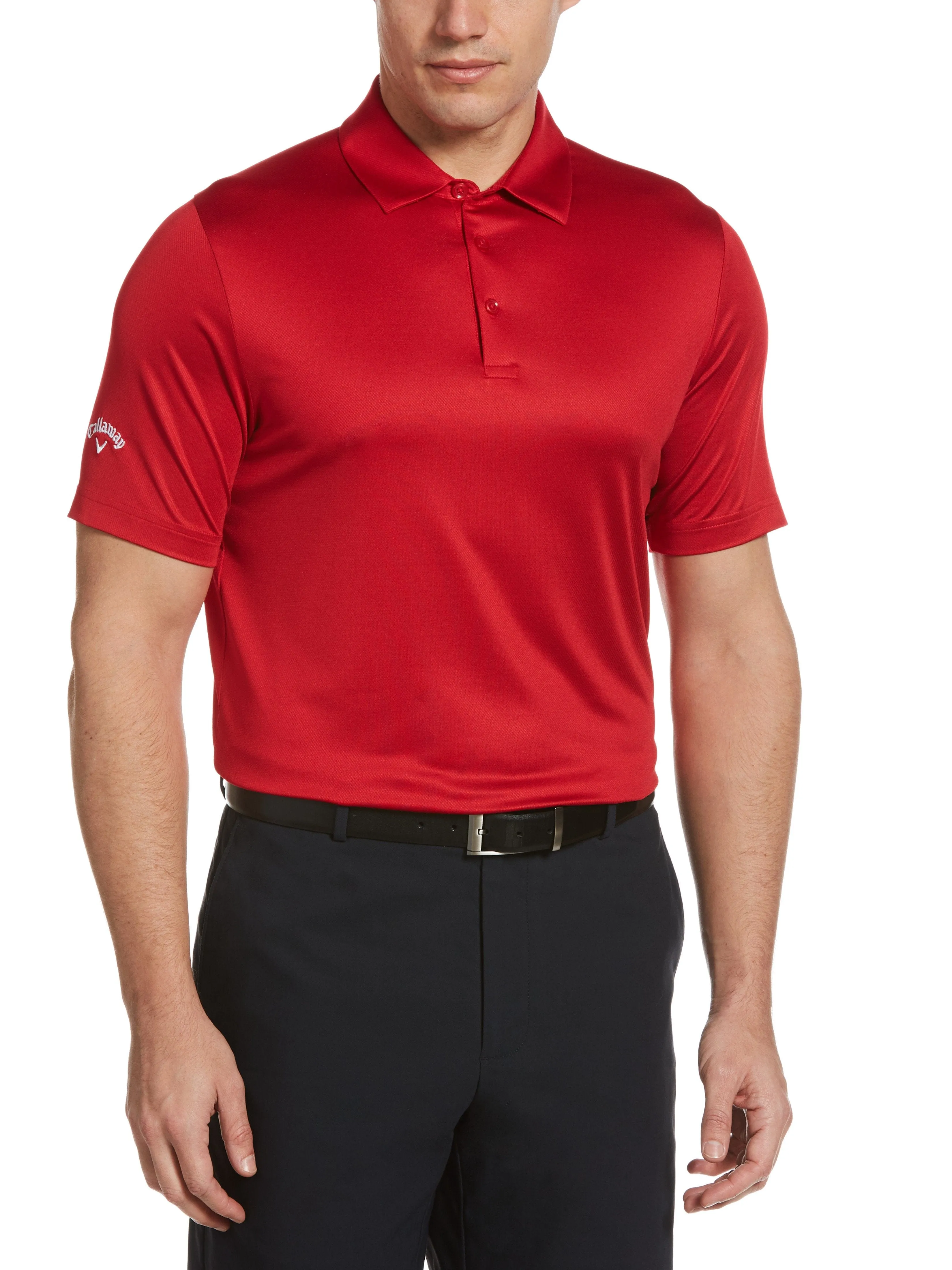 Mens Swing Tech™ Tour Fit Solid Polo