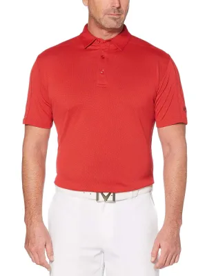 Mens Swing Tech™ Two Color Jacquard Polo