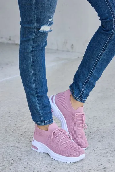 Mesh Lace Up Sneakers