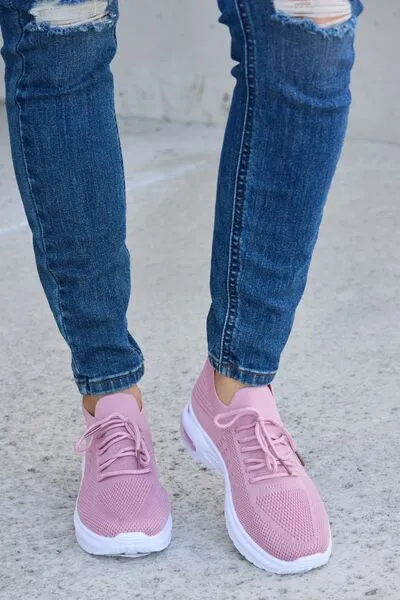 Mesh Lace Up Sneakers