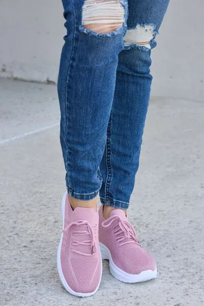 Mesh Lace Up Sneakers