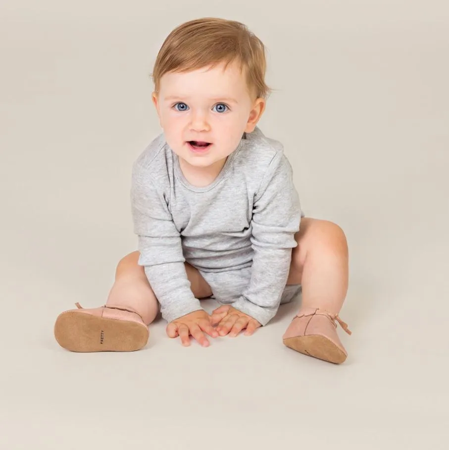 Moccasins - Dusty Pink