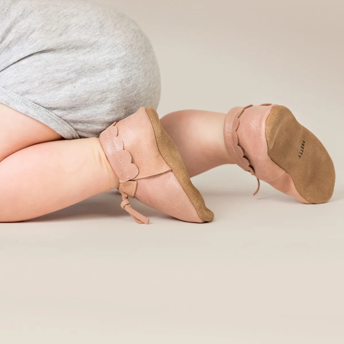 Moccasins - Dusty Pink