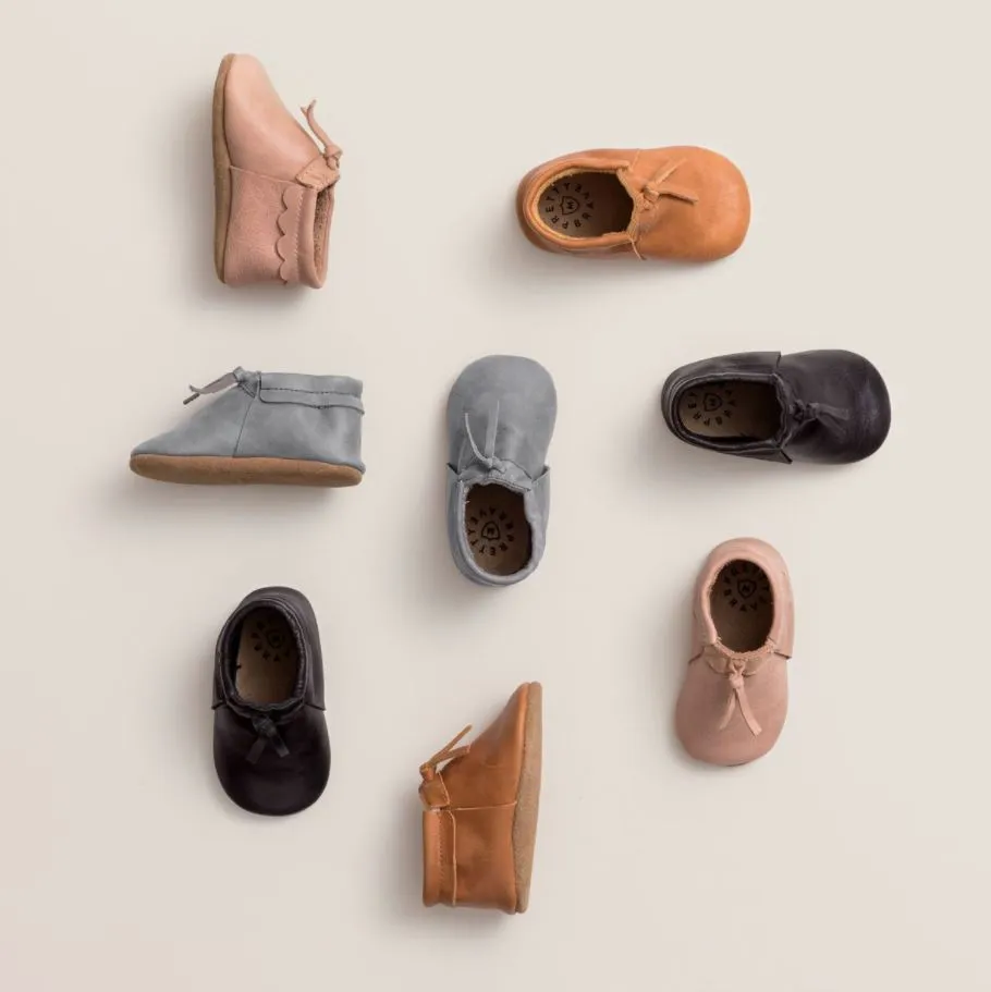 Moccasins - Dusty Pink