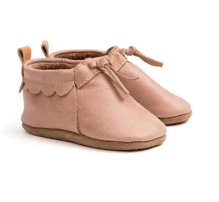 Moccasins - Dusty Pink