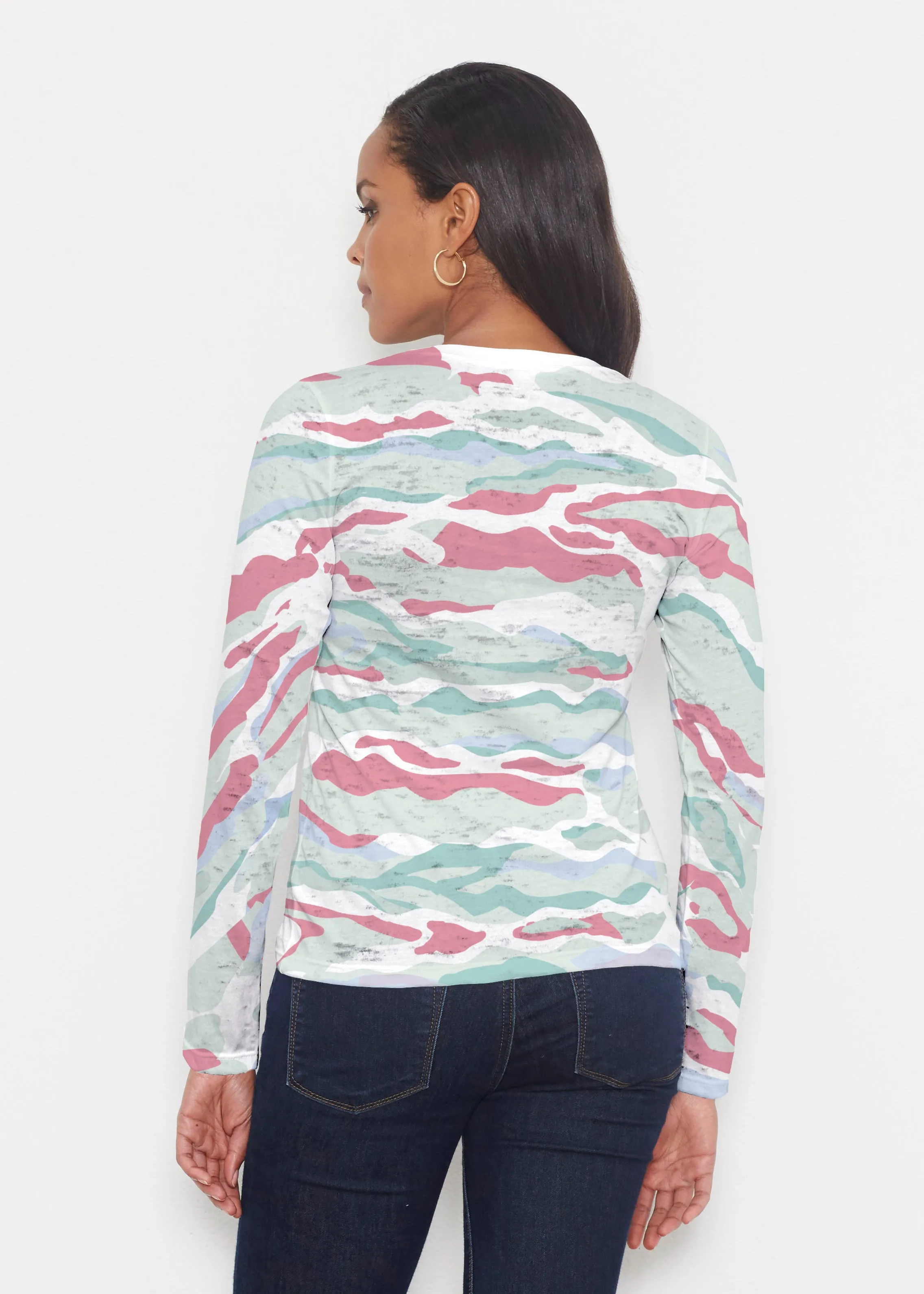 Mountain View Brick (17296) ~ Signature Long Sleeve Crew Shirt