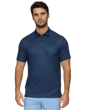 MVP SIENNA LEAF PRINT POLO