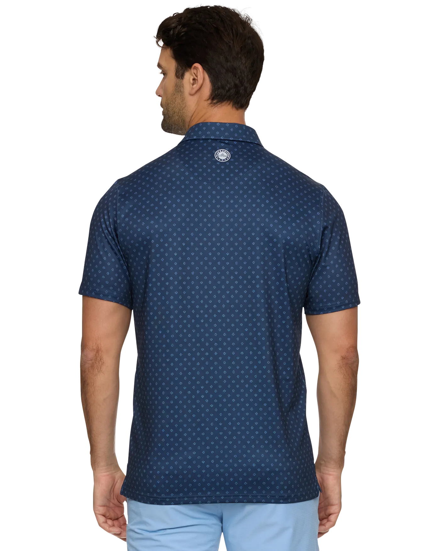 MVP SIENNA LEAF PRINT POLO