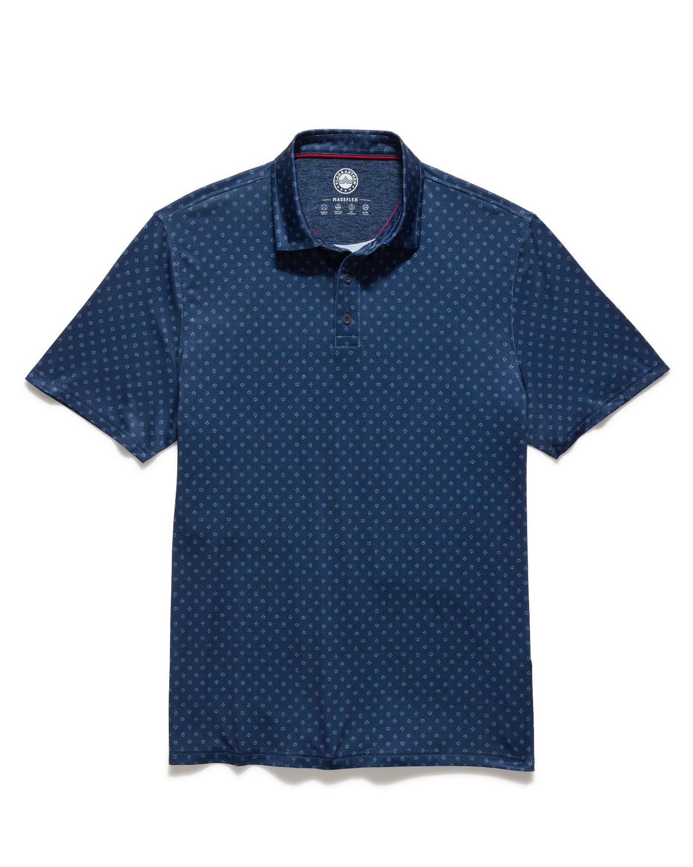 MVP SIENNA LEAF PRINT POLO