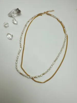 N double Freshwater pearl