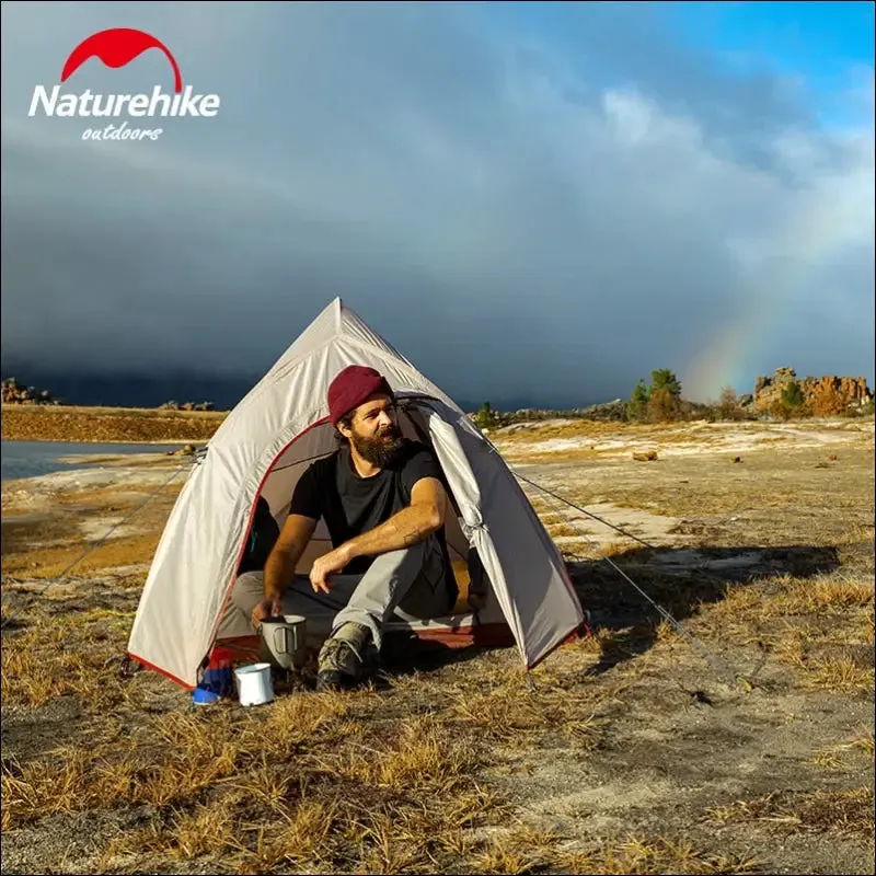 Naturehike cloud up camping tent hiking outdoor family beach shade waterproof camping portable 1 2